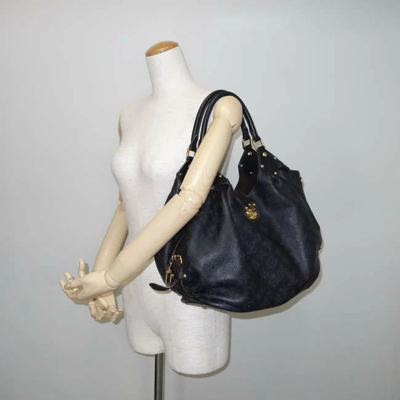 Louis Vuitton Tote Bag Mahina L Noir Black